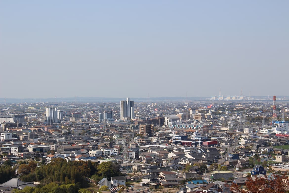 八ツ面山からの景色